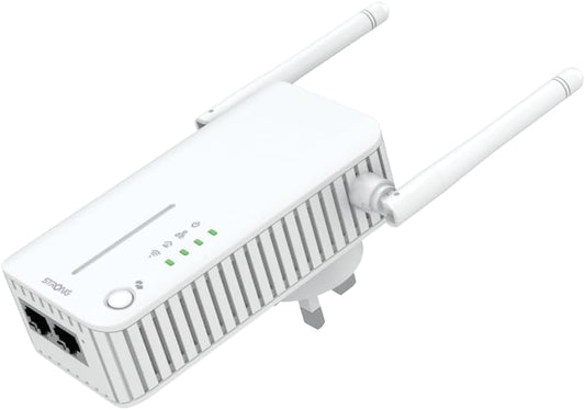 POWERLWF600DUOUK AV600 WI-FI Passthrough Powerline Adapter Kit